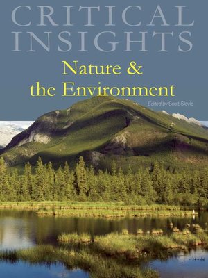 cover image of Critical Insights: Nature & the Environment